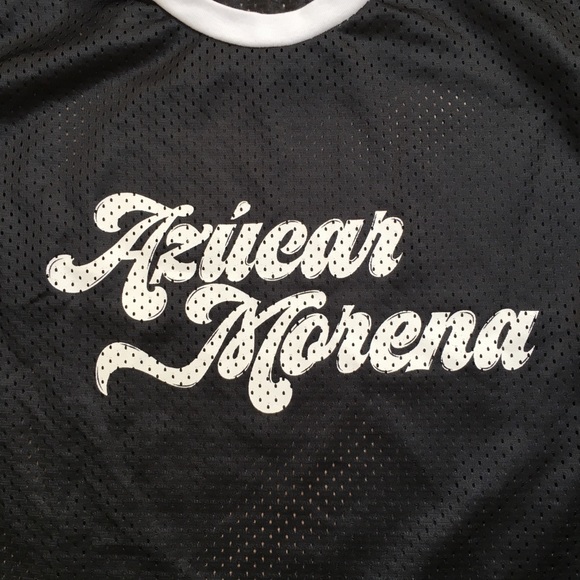 Bella Doña LA mesh jersey crop top XL - Picture 4 of 4